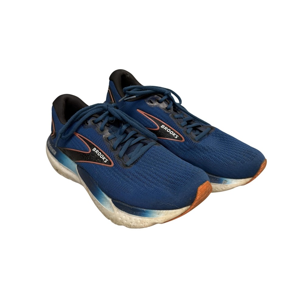 Brooks‎ Glycerin 21 Shoes Mens Size 11 Blue Orange Running Sneakers 1104191D474